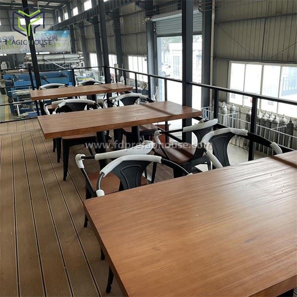 20ft Double-decker Container Coffee Shop factory