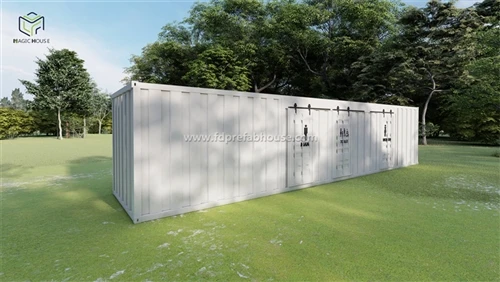 মোবাইল টয়লেটগুলির শ্রেণিবিন্যাস